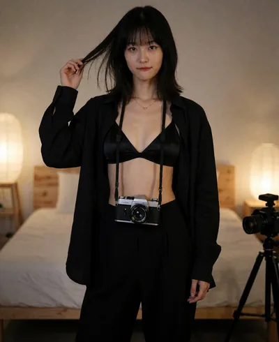 Kanon, 29, trong đồ lót hoặc đồ bơi